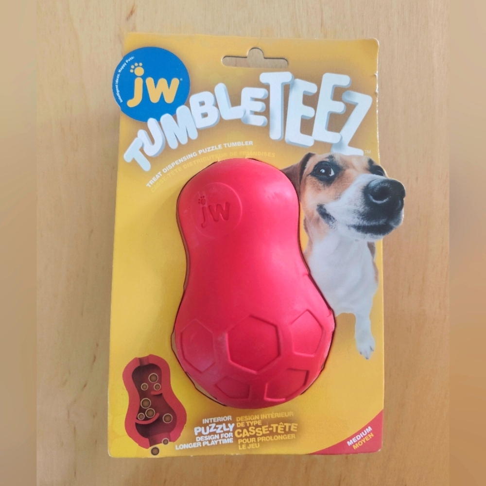 Tumble Teez Treat Dispensing Dog Toy Size Medium